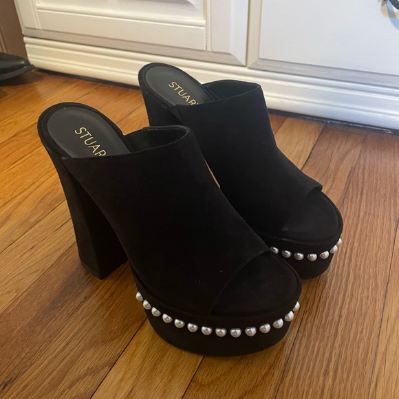 Stuart Weitzman Pearl Heels - Picture 2 of 6